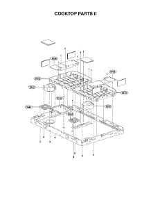 Cooktop Parts Ii parts for Lg Electric Range LSE4617ST/00 from AppliancePartsPros.com