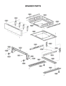 Drawer Parts parts for Lg Electric Range LSEL6333D/00 from AppliancePartsPros.com