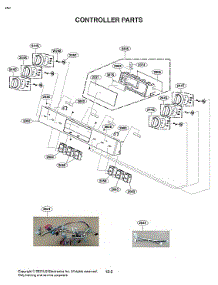 Controller Parts parts for Lg Electric Range LSEL6335D/00 from AppliancePartsPros.com