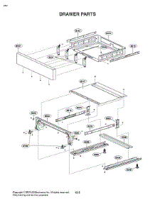 Drawer Parts parts for Lg Electric Range LSEL6335F/00 from AppliancePartsPros.com