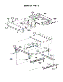 Drawer Parts parts for Lg Electric Range LSEL6337F/00 from AppliancePartsPros.com
