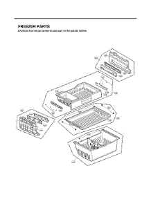 Freezer Parts parts for Lg Bottom-Mount Refrigerator LSFXC2496S/00 from AppliancePartsPros.com