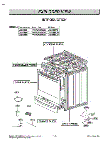 Introduction parts for Lg Gas Range LSG4515ST/00 from AppliancePartsPros.com