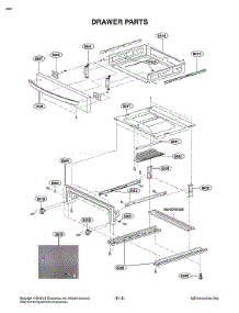 Drawer Parts parts for Lg Gas Range LSG4515ST/00 from AppliancePartsPros.com