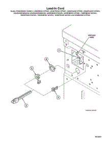 Lead-In Cord parts for Speed Queen Dryer LSGE5AGW113TW01-START-S#2001000001 from AppliancePartsPros.com
