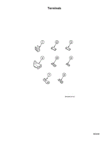 Terminals parts for Speed Queen Dryer LSGE5AGW113TW01-THRU-S#1912999999 from AppliancePartsPros.com