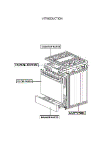 Introduction Parts parts for Lg Gas Range LSGL5833D/00 from AppliancePartsPros.com