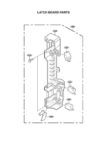 Latch Board Parts parts for Lg Microwave/Hood Combo LSMC3086SS/00 from AppliancePartsPros.com