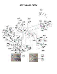 Controller Parts parts for Lg Electric Range LSSE3030BD/00 from AppliancePartsPros.com