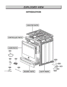 Introduction Parts parts for Lg Gas Range LSSG3017ST/00 from AppliancePartsPros.com