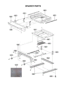 Drawer Parts parts for Lg Gas Range LSSG3020BD/00 from AppliancePartsPros.com