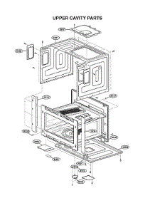 Upper Cavity Parts parts for Lg Electric Wall Oven LSWC307ST/00 from AppliancePartsPros.com