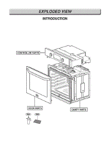Introduction Parts parts for Lg Electric Wall Oven LSWS300BD/00 from AppliancePartsPros.com
