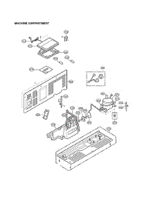 Machine Compartment Parts parts for Lg Side-By-Side Refrigerator LSXC22336S/00 from AppliancePartsPros.com