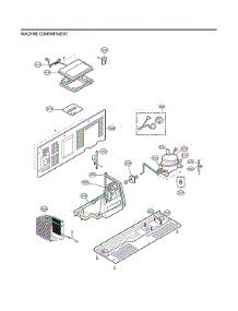 Machine Compartment parts for Lg Side-By-Side Refrigerator LSXC22426S/07 from AppliancePartsPros.com