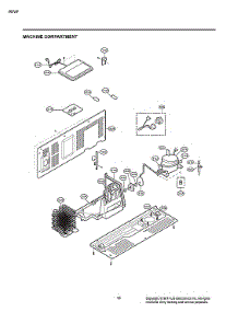 Machine Compartment parts for Lg Side-By-Side Refrigerator LSXC22436S/00 from AppliancePartsPros.com