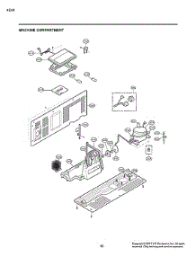 Machine Compartment parts for Lg Side-By-Side Refrigerator LSXC22486D/00 from AppliancePartsPros.com
