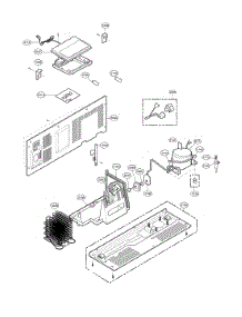 Machine Compartment parts for Lg Side-By-Side Refrigerator LSXS26326S/02 from AppliancePartsPros.com