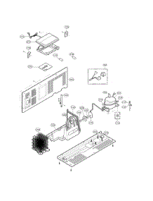 Machine Compartment parts for Lg Side-By-Side Refrigerator LSXS26336V/01 from AppliancePartsPros.com