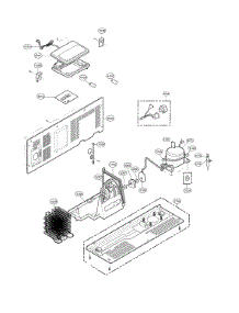 Machine Compartment parts for Lg Side-By-Side Refrigerator LSXS26386D/03 from AppliancePartsPros.com