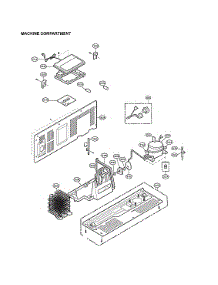 Machine Compartment Parts parts for Lg Side-By-Side Refrigerator LSXS26466S/01 from AppliancePartsPros.com