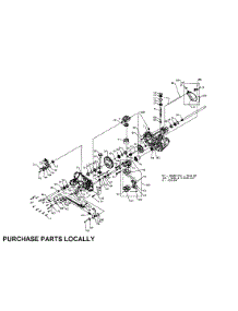 Transmission parts for Cub Cadet Front-Engine Lawn Tractor LT1050 from AppliancePartsPros.com
