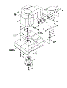Engine parts for Snapper Front-Engine Lawn Tractor LT125G38AB from AppliancePartsPros.com