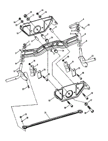 Cast Front Axle parts for Snapper Front-Engine Lawn Tractor LT125G38DB from AppliancePartsPros.com