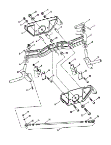 Cast Front Axle parts for Snapper Front-Engine Lawn Tractor LT180H48DBV2 from AppliancePartsPros.com