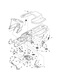 Controls parts for Snapper Front-Engine Lawn Tractor LT2040 (2690500) from AppliancePartsPros.com