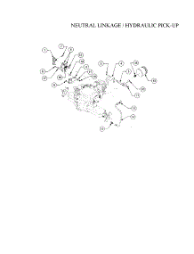 Neutral Linkage / Hydraulic Pickup parts for Cub Cadet Front-Engine Lawn Tractor LT2180 from AppliancePartsPros.com