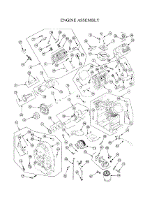 Engine Assembly parts for Cub Cadet Front-Engine Lawn Tractor LT2180 from AppliancePartsPros.com