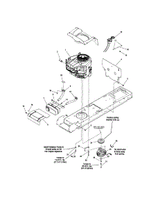 Engine parts for Snapper Front-Engine Lawn Tractor LT23420 from AppliancePartsPros.com