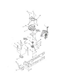 Engine-23Hp Briggs & Stratton parts for Snapper Front-Engine Lawn Tractor LT23460AWSC (7800542) from AppliancePartsPros.com