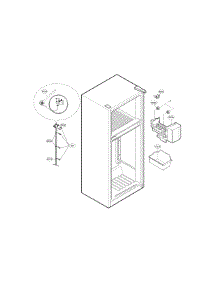 Ice Maker Parts parts for Lg Top-Mount Refrigerator LTCS20220W/00 from AppliancePartsPros.com