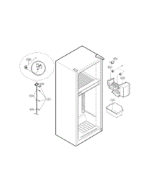 Ice Maker Parts parts for Lg Top-Mount Refrigerator LTCS24223B/01 from AppliancePartsPros.com