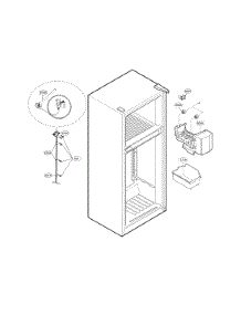 Ice Maker Parts parts for Lg Top-Mount Refrigerator LTCS24223D/01 from AppliancePartsPros.com