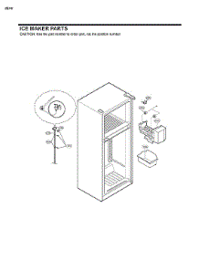 Ice Maker Parts parts for Lg Top-Mount Refrigerator LTCS24223D/03 from AppliancePartsPros.com