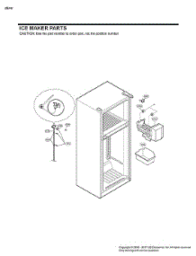 Ice Maker Parts parts for Lg Top-Mount Refrigerator LTCS24223S/07 from AppliancePartsPros.com