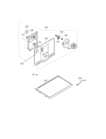 Freezer Parts parts for Lg Top-Mount Refrigerator LTCS24223W/00 from AppliancePartsPros.com