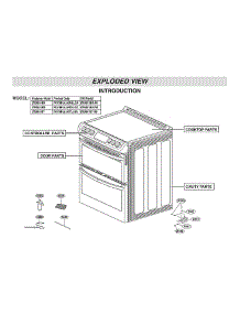 Introduction Parts parts for Lg Electric Range LTE4815BD/00 from AppliancePartsPros.com