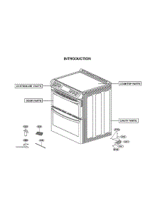 Introduction parts for Lg Electric Range LTE4815ST/00 from AppliancePartsPros.com