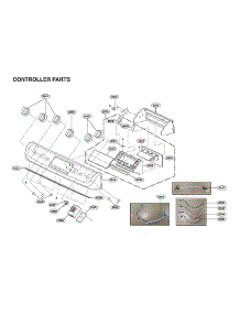 Controller Parts parts for Lg Gas Range LTG4715BD/00 from AppliancePartsPros.com