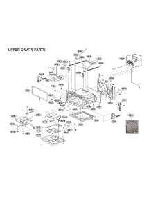 Upper Cavity Parts parts for Lg Gas Range LTG4715BD/00 from AppliancePartsPros.com
