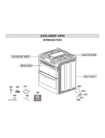 Introduction Parts parts for Lg Gas Range LTG4715BD/00 from AppliancePartsPros.com