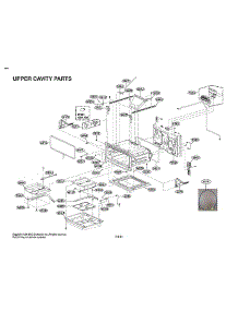 Upper Cavity Parts parts for Lg Gas Range LTG4715BM/00 from AppliancePartsPros.com