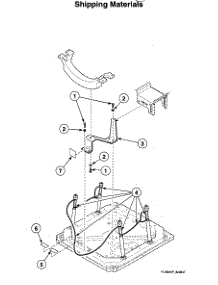Shipping Marterials parts for Speed Queen Laundry Center LTSA7AQN4350 from AppliancePartsPros.com