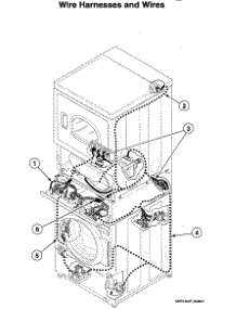 Wire Harness parts for Speed Queen Laundry Center LTSA9AWN1180 from AppliancePartsPros.com
