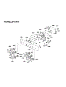 Controller Parts parts for Lg Gas Range LUTG4519SN/00 from AppliancePartsPros.com