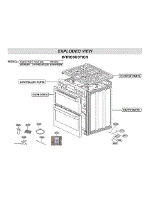 Introduction Parts parts for Lg Gas Range LUTG4519SN/00 from AppliancePartsPros.com